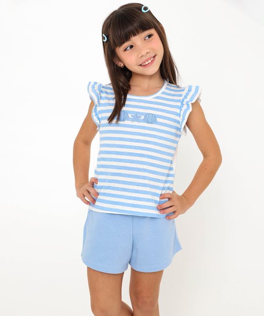 Image_Conjunto Infantil Listrado Babado Marisa Tam 4 a 10 Azul