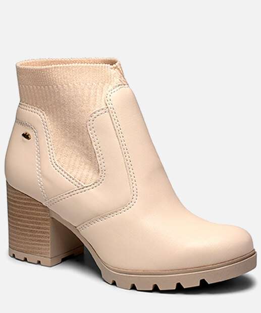 Bota Feminina Chelsea Cano Curto Salto Grosso Dakota