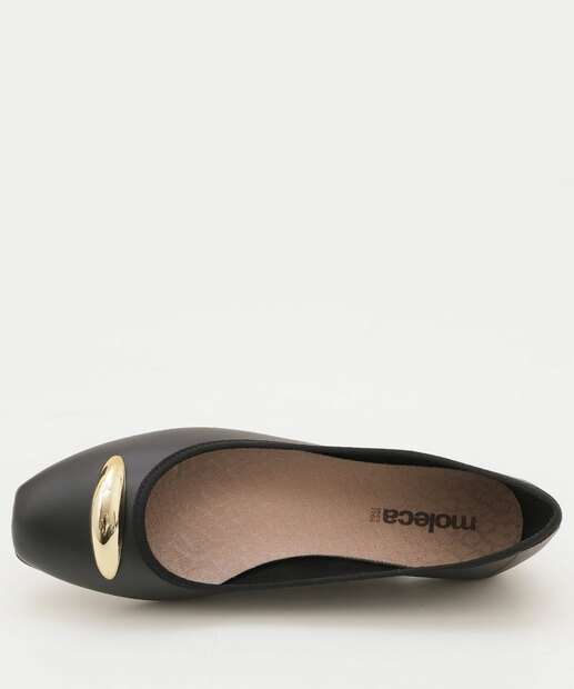 Sapatilha Feminina Bico Quadrado Moleca