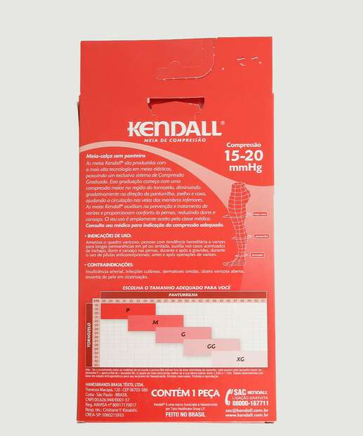 Meia Calça Feminina Compressão Kendall