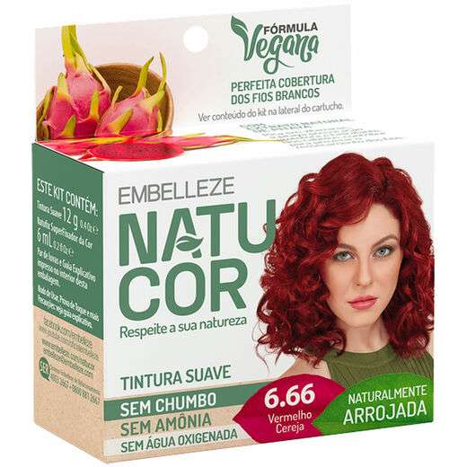Image_Tintura Natucor Cor:6.66 Vermelho Cereja