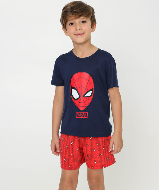 Image_Pijama Infantil Homem Aranha Marvel Tam 4 a 12 Azul