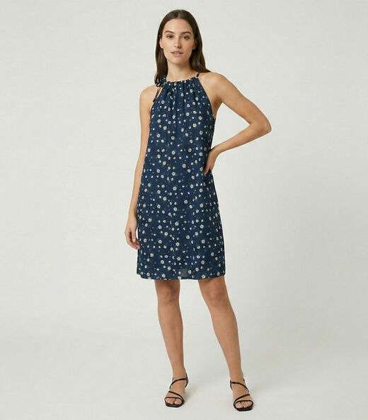 Image_Vestido Curto Feminino Em Viscolinho Select Azul