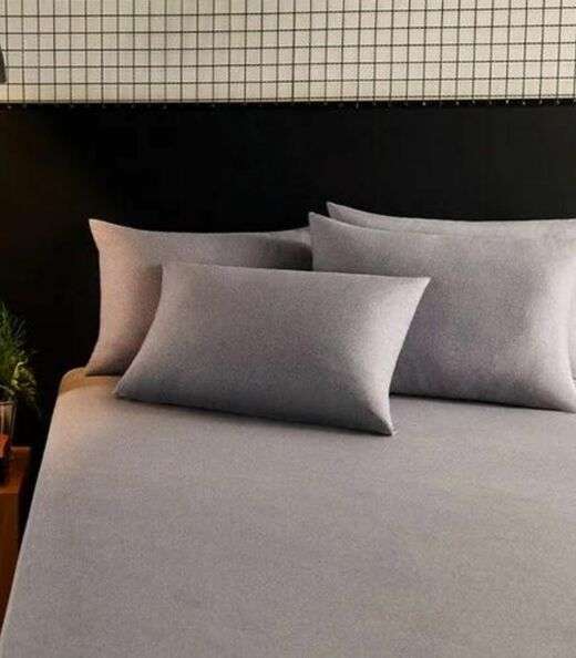 Image_Lençol Avulso Liso Queen Fusion Vivaldi Cinza