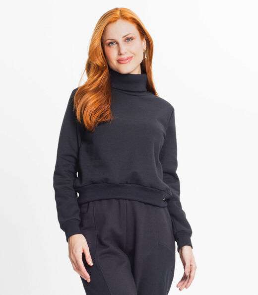 Image_Blusão Feminino Em Moletom Rovitex Preto