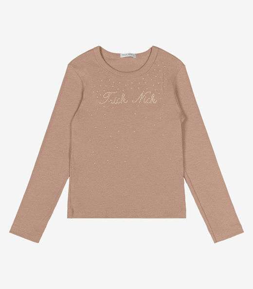 Blusa Manga Longa Trick Nick Marrom