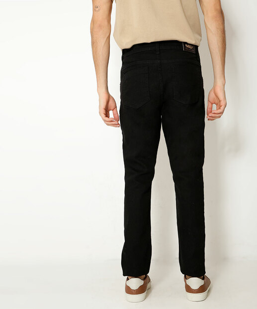Calça Masculina Jeans Slim Bolsos