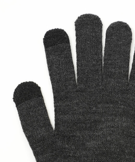 Luvas Masculina Tricô Marisa Preto