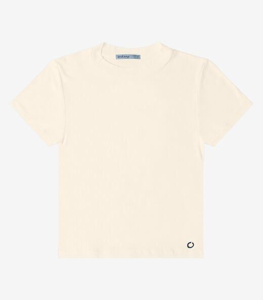 Blusa Feminina Em Ribana Endless Bege