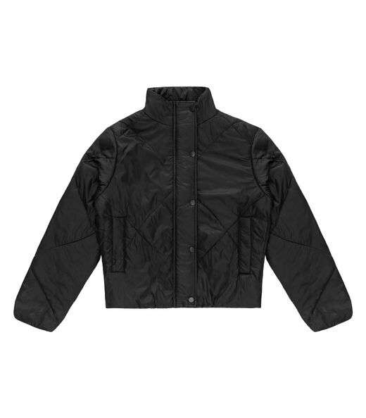 Jaqueta Puffer Feminina Em Microfibra Endless Preto