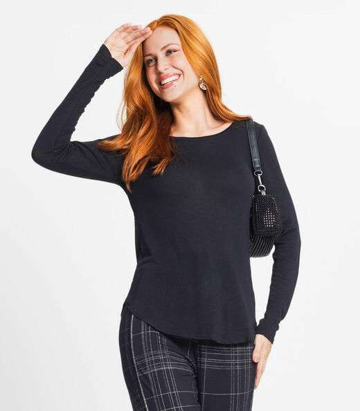 Image_Blusa Feminina Manga Longa Rovitex Preto