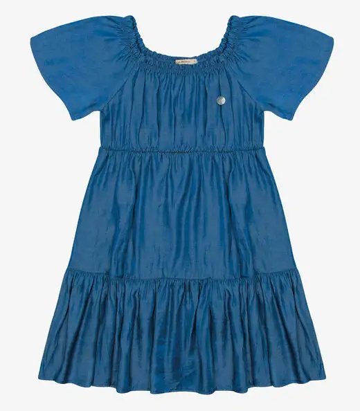 Vestido Liocel Trick Nick Azul