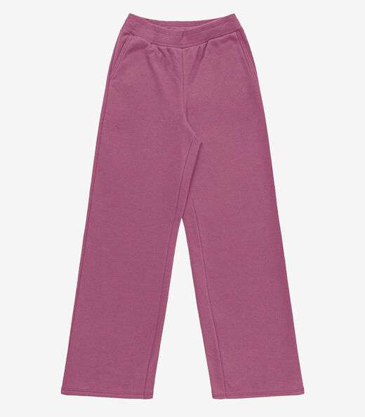 Calça Feminina em Moletom Rovitex Rosa