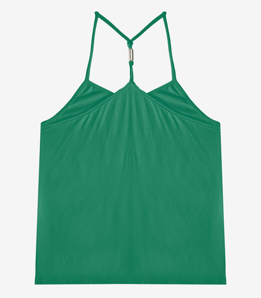 Blusa De Alça Feminina Visco Premiere Infinita Cor Verde