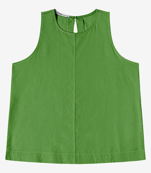 Regata Feminina Curta Decote Redondo Endless Verde