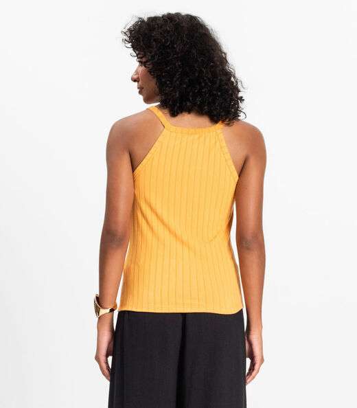 Regata Feminina Infinita Cor Amarelo