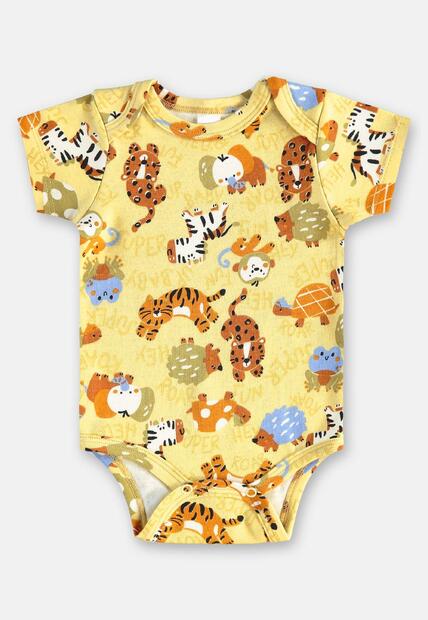 Image_Body para Bebê Menino em Suedine Up Baby