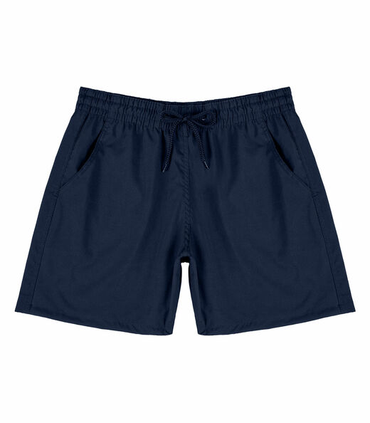 Image_Bermuda Masculina Com Bolsos De Tactel Select Azul