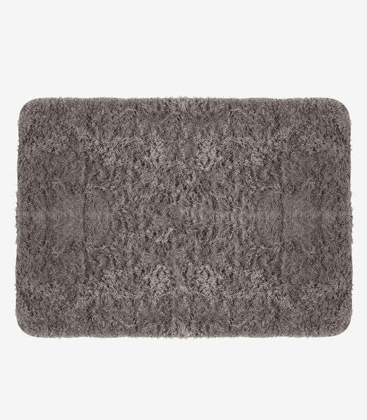 Tapete Felpudo 100 cm x 140 cm Infinita Cor Marrom