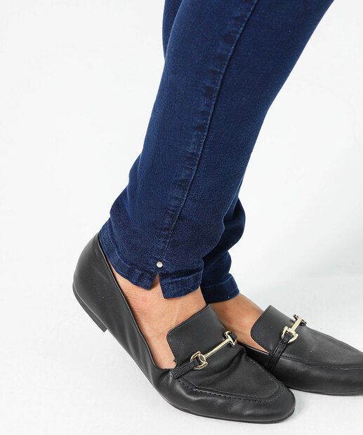 Calça Jeans Skinny Feminina Amaciada Biotipo Azul