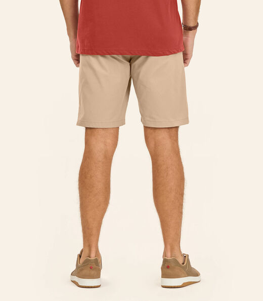 Bermuda Masculina em sarja Diametro Marrom