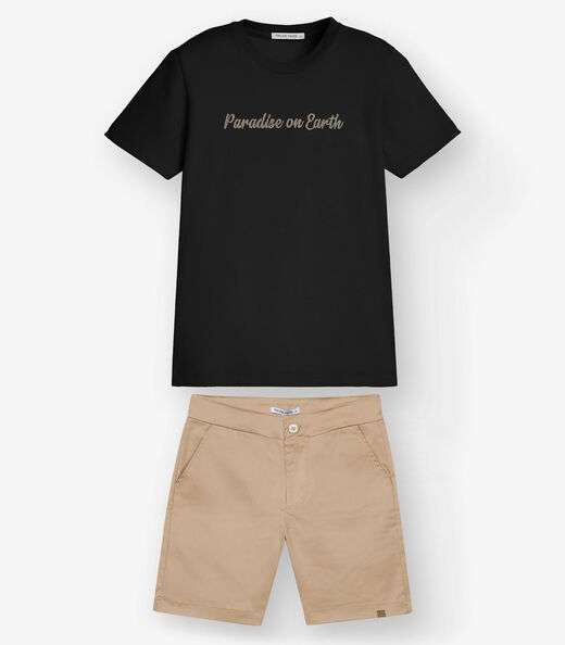 Image_Conjunto Camiseta com Bermuda Menino Trick Nick Preto
