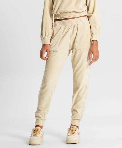 Conjunto Juvenil Blusão Com Calça Jogger Minty Bege
