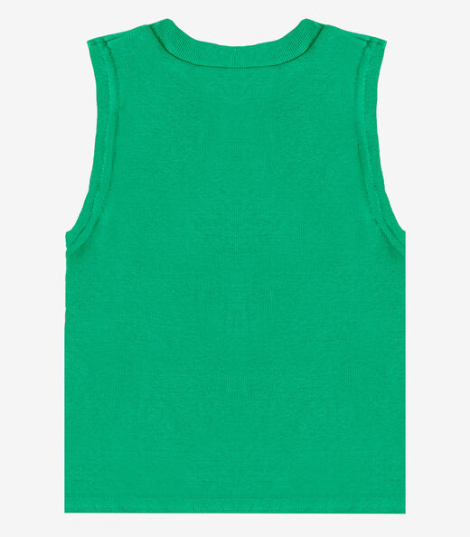 Regata Básica Infantil Lisa Soletex Verde