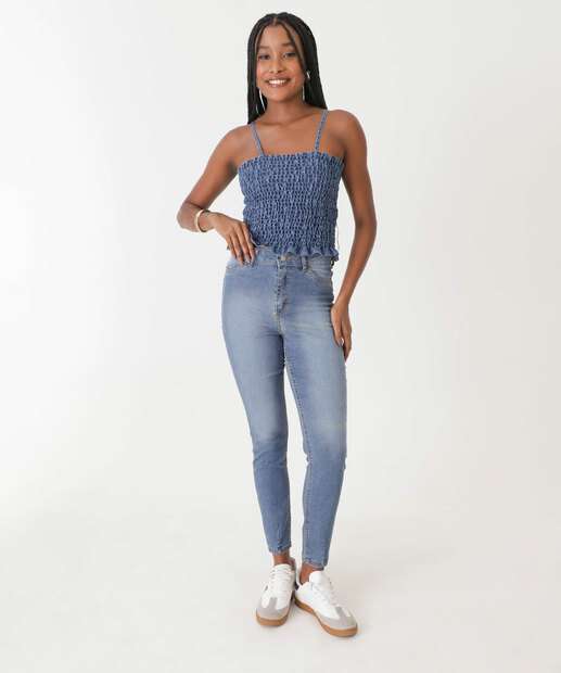 Image_Calça Jeans Skinny Feminina Marisa