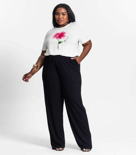 Blusa Feminina Estampa Plus Select Bege