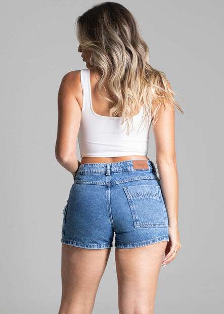 Shorts Jeans Sawary Cargo - 275401