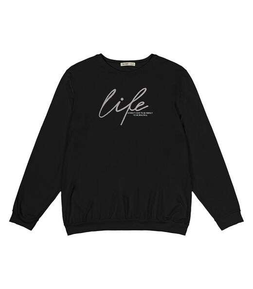 Blusão Feminino Plus Size Secret Glam Preto