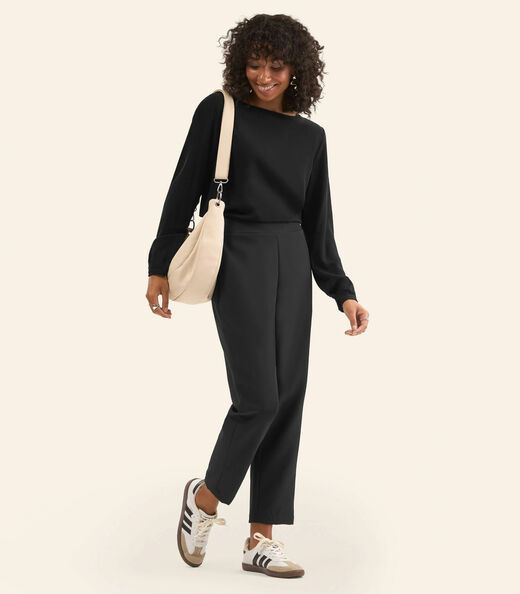 Image_Blusa Manga Longa Feminina Em Viscose Rovitex Preto