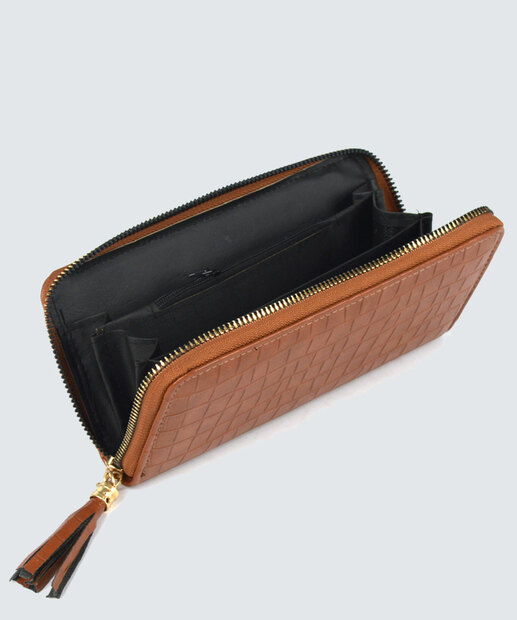 Carteira Feminina Textura Croco Gash