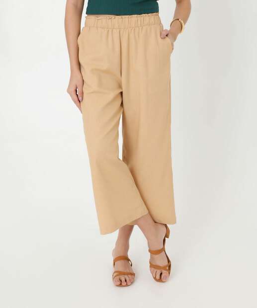 Calça Pantacourt Feminina Marisa