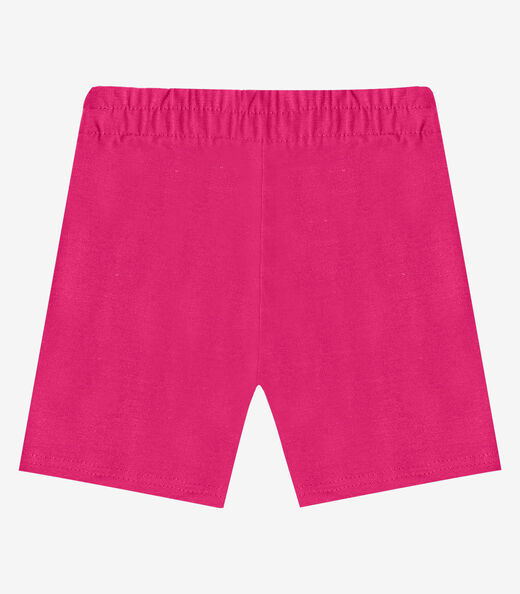 Bermuda Ciclista Infantil Básica Soletex Rosa