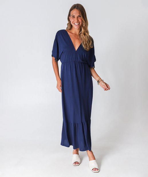 Image_Vestido Midi Feminino Cachecour Marisa Azul