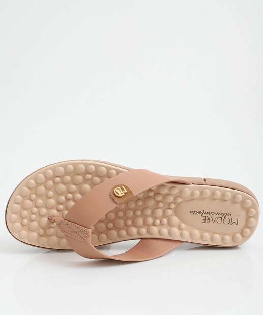 Rasteirinha Feminina Conforto Modare Bege