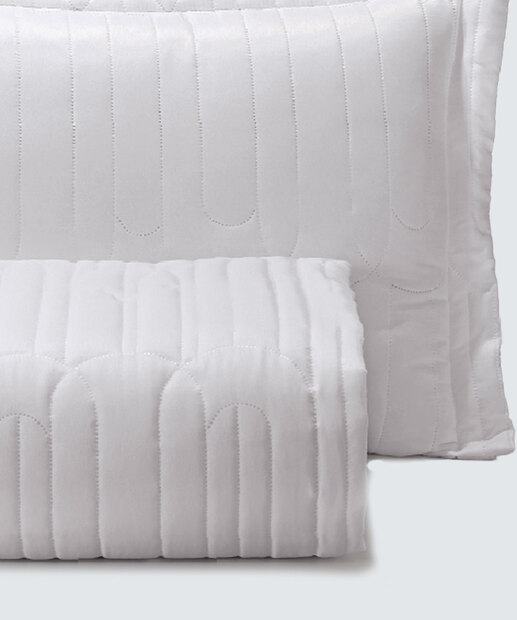 Kit Cobre Leito Casal Matelassê Ultraessence Hedrons 3 Peças