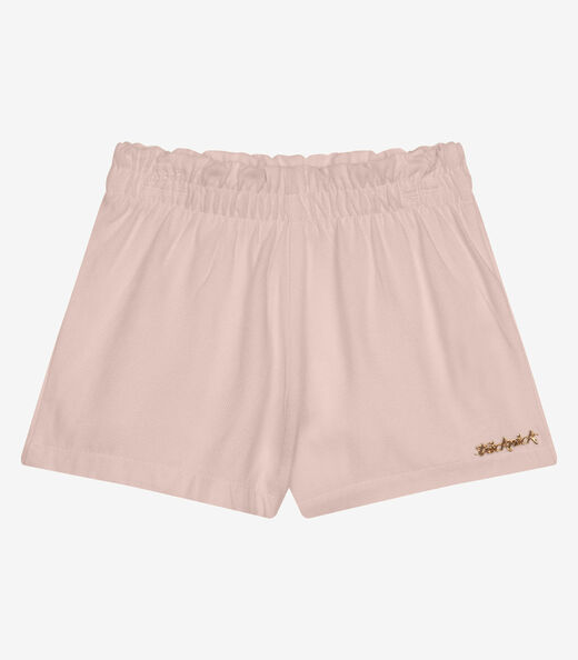 Conjunto Infantil Bata Com Shorts Trick Nick Rosa