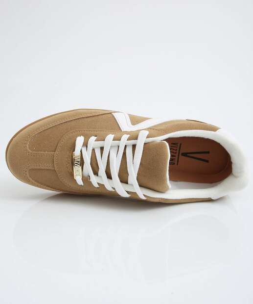 Tênis Casual Feminino Recortes Vizzano