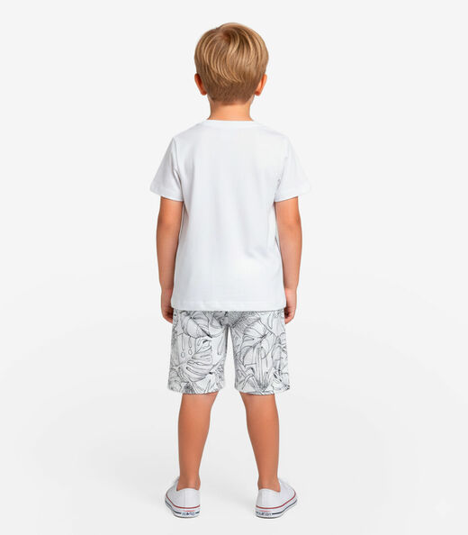 Conjunto Infantil Menino Select Bege