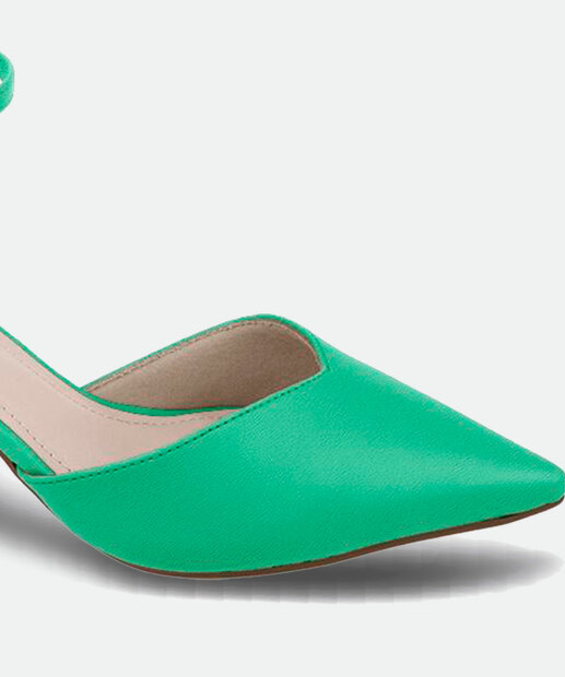 Scarpin Feminino Slingback Salto Fino Bebecê 