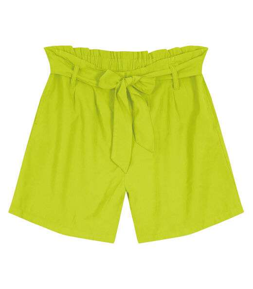 Shorts Feminino Em Sarja Endless Verde