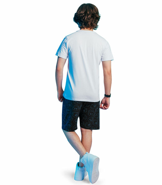 Camiseta Juvenil Masculina Eternity Rovitex Branco