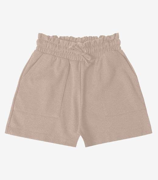 Shorts Clochard Feminino Minty Marrom