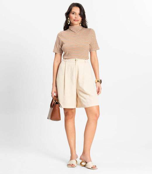 Blusa Feminina Infinita Cor Chocolate