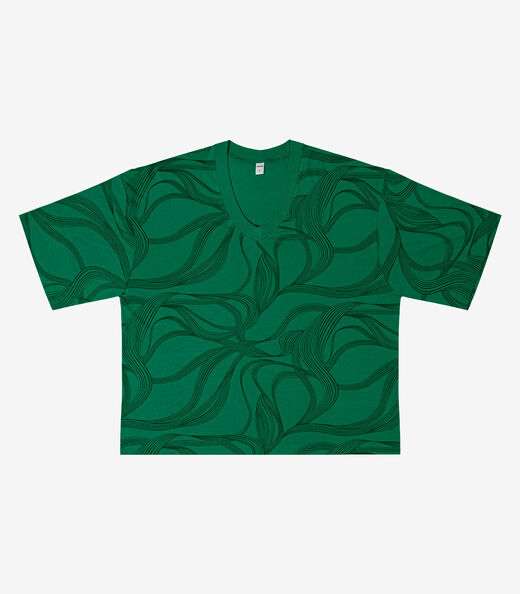 Blusa Feminina em Viscotorcion Rovitex Verde