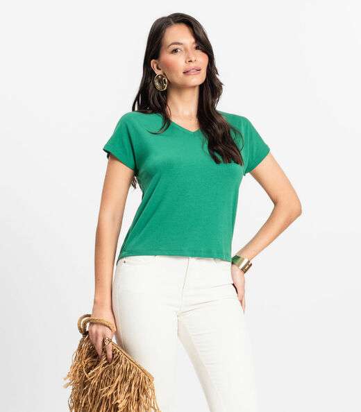 Image_Blusa Feminina Viscotorcion Rovitex Verde