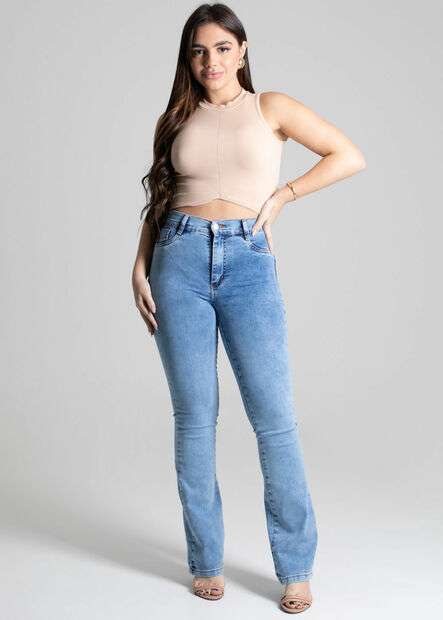 Calça Jeans Sawary Boot Cut - 277323